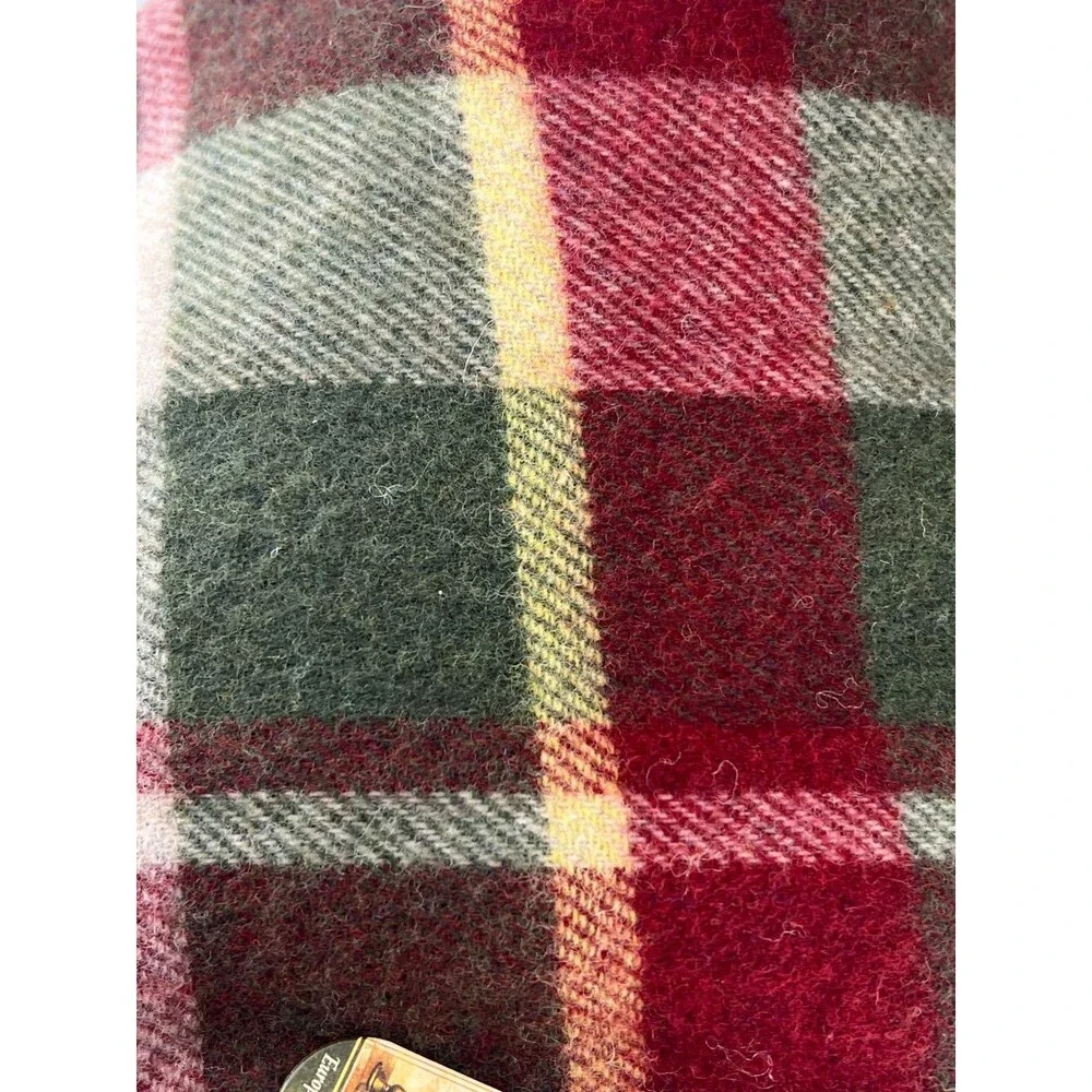 NWT Linea Emmeti 100% Fine Merino Wool Throw Blanket 51